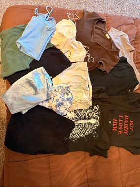 Assorted women’s  Tops - Black, Brown, Cream, Blue, Green